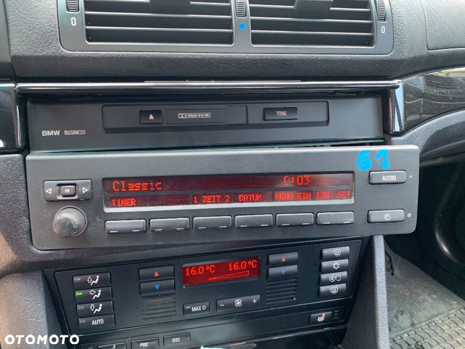 Radio panel wyświetlacz MID Bmw E39 - 1