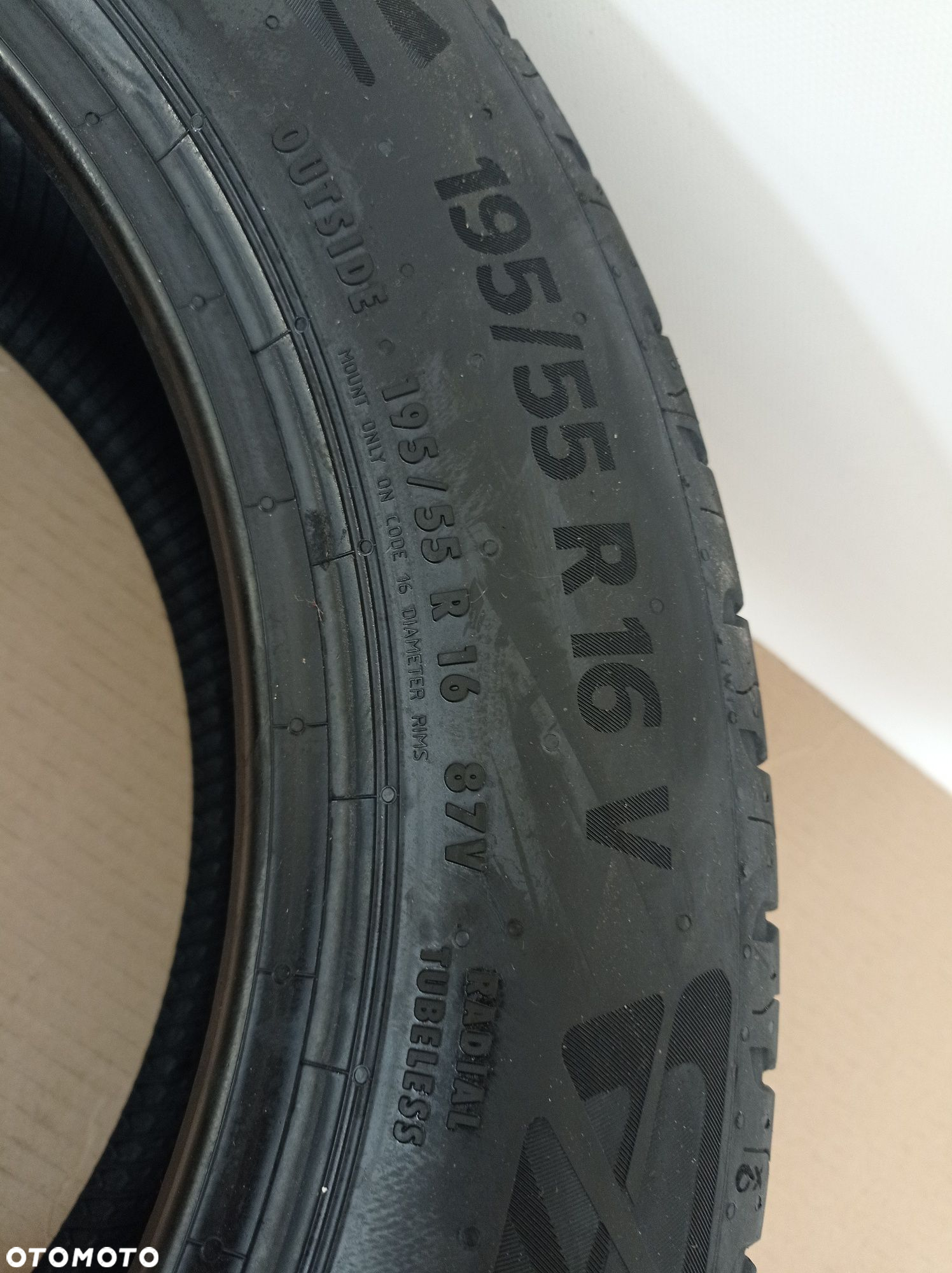 195/55 r16 87v Continental EcoContact 6 24rok demo jak nowe - 4