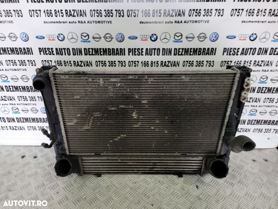 Grup Radiatoare Radiator Apa Clima Intercooler Servo Bmw E90 E91 E87 2.0D Dezmembrez Bmw - 4