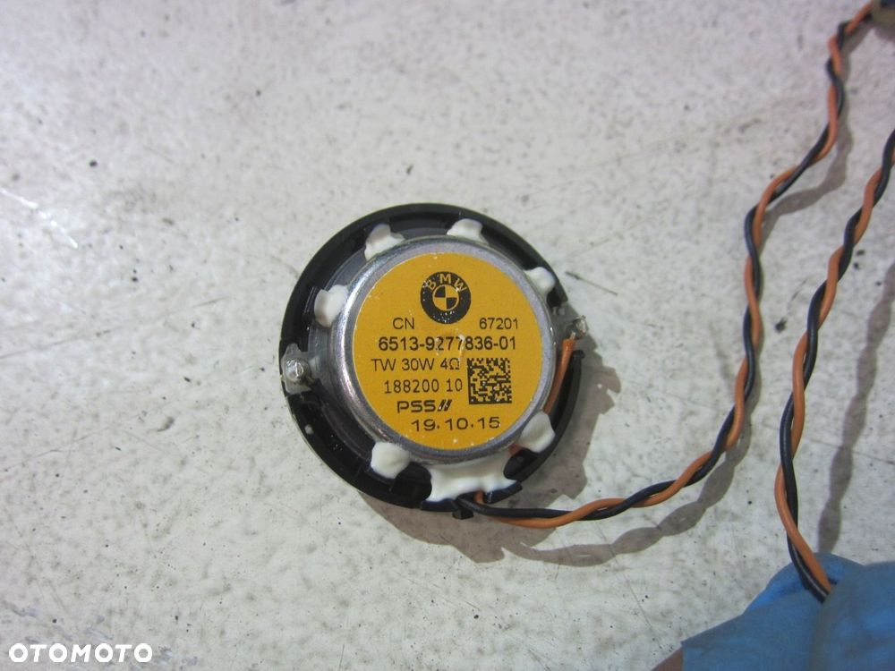 BMW X3 F25 F15 X5 X4 F26 GŁOŚNIK WYSOKOTONOWY TOP HIFI 65139277836 9277836 - 5