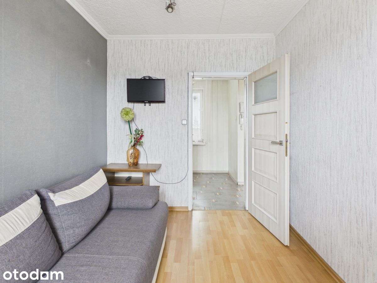 Słoneczne mieszkanie z dużym widokowym balkonem