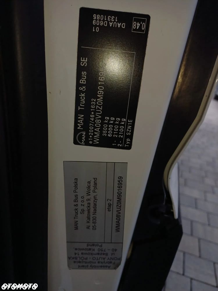 Renault MAN TGE 10 PALET zaw.poduszki 2021r EURO 6 - 18