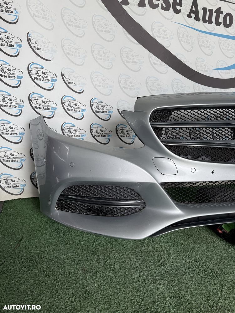 Bara fata Mercedes C class w205 completa instalatie pdc distronic radar absorbant senzor pedestriaj - 2