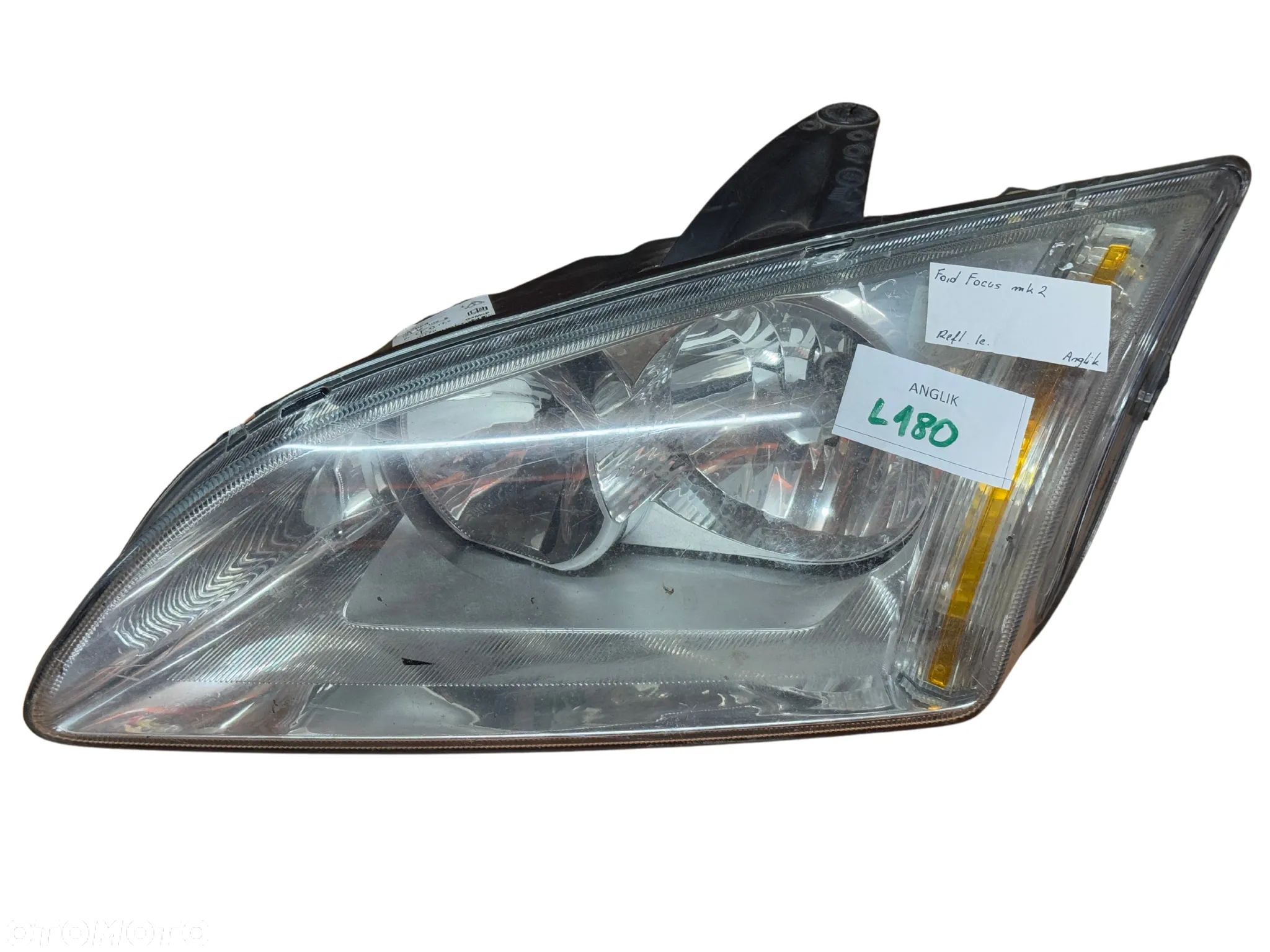 LAMPA REFLEKTOR GŁÓWNY LEWY FORD FOCUS MK2 2004-  4M51-13W030-BD ANGLIK - 1