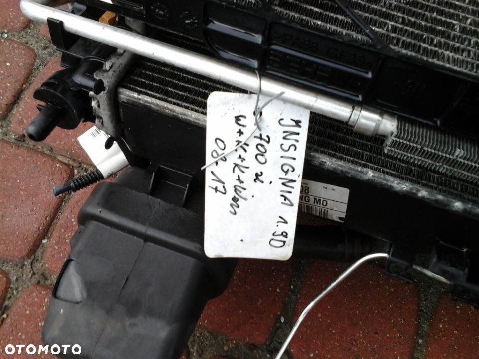 ZESTAW CHŁODNIC OPEL INSIGNIA 08-17 1.9 CDTI - 7