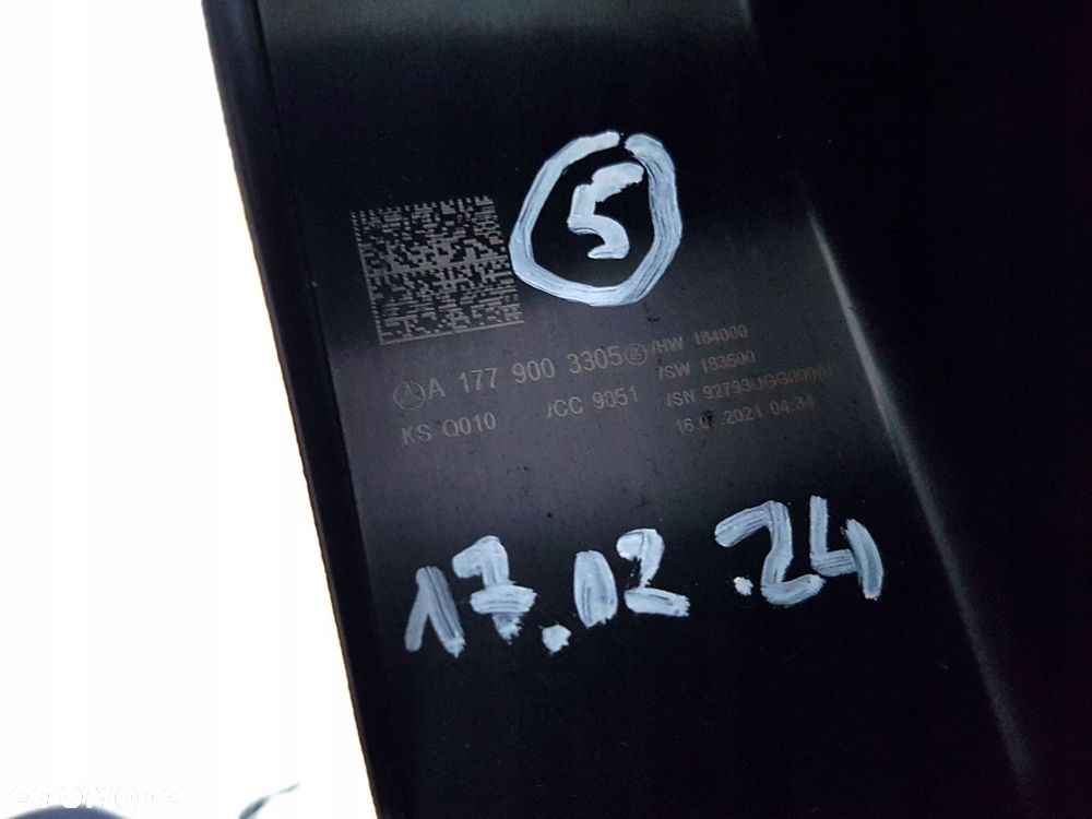 mercedes gla cla a przełącznik zespolony pająk taśma kombajn a1779003305 - 5