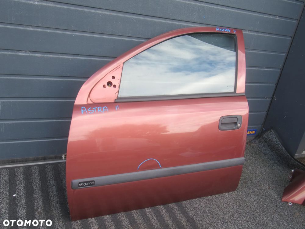 DRZWI PRZEDNIE PRZÓD LEWE OPEL ASTRA G II 2 HB 1998-2009 - 2