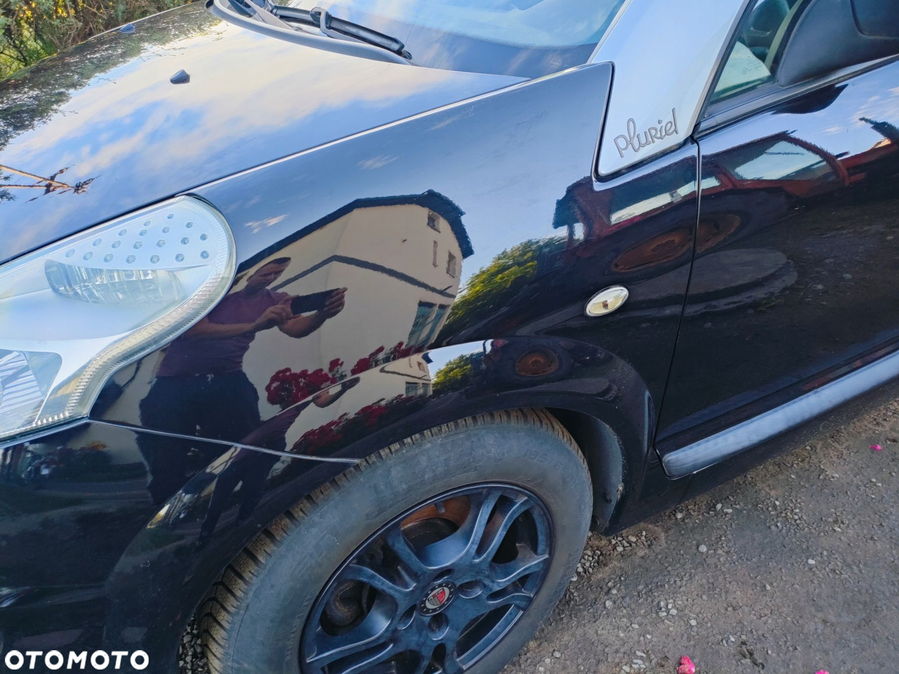 CITROEN C3 PLURIEL EXYB BŁOTNIK LEWY PRZÓD - 2