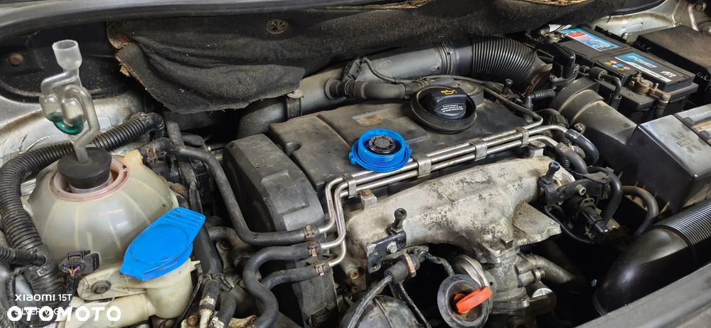 Silnik kompletny 2.0 TDI AZV 16V VW bkd Golf Passat Seat Skoda Touran Audi 140km 136KM Osprzęt części LA7W - 5
