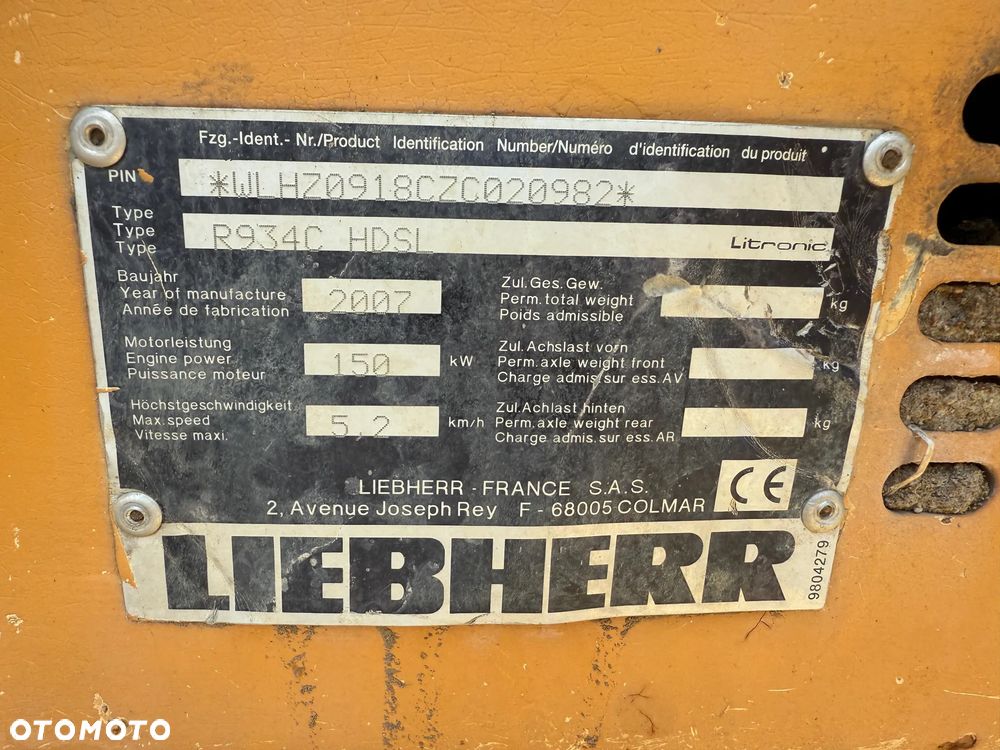 Liebherr 934 - 7