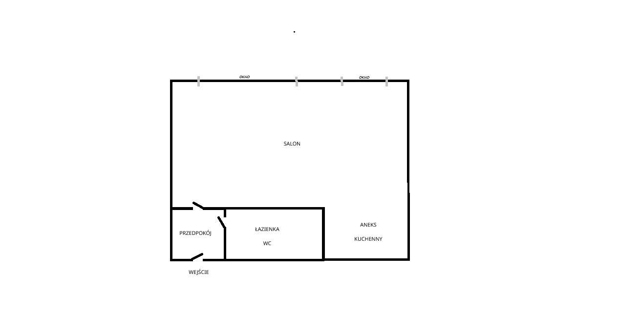 Mieszkanie- Kawalerka 34,35 m² | Parter | Sosnowiec-Klimontów