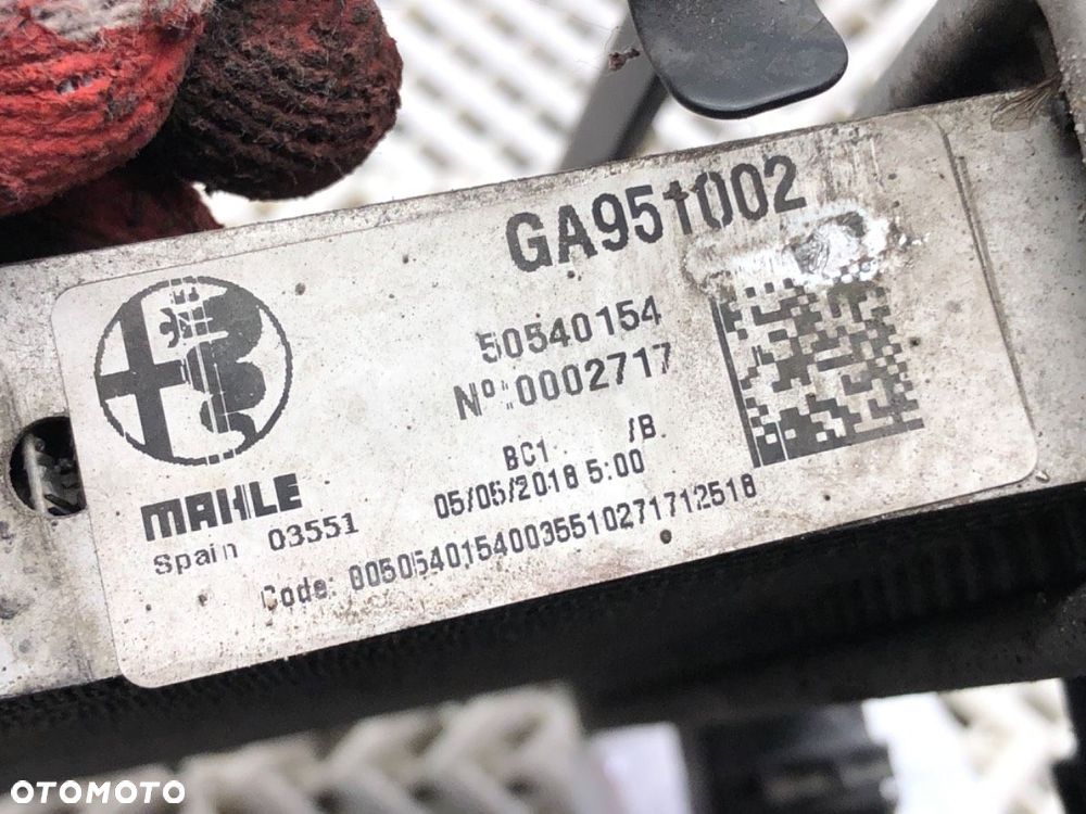 INTERCOOLER  ALFA ROMEO STELVIO (949_) 2016 - 2022 2.0 (949AXA2A) 206 kW [280 KM] benzyna 2016 - - 3