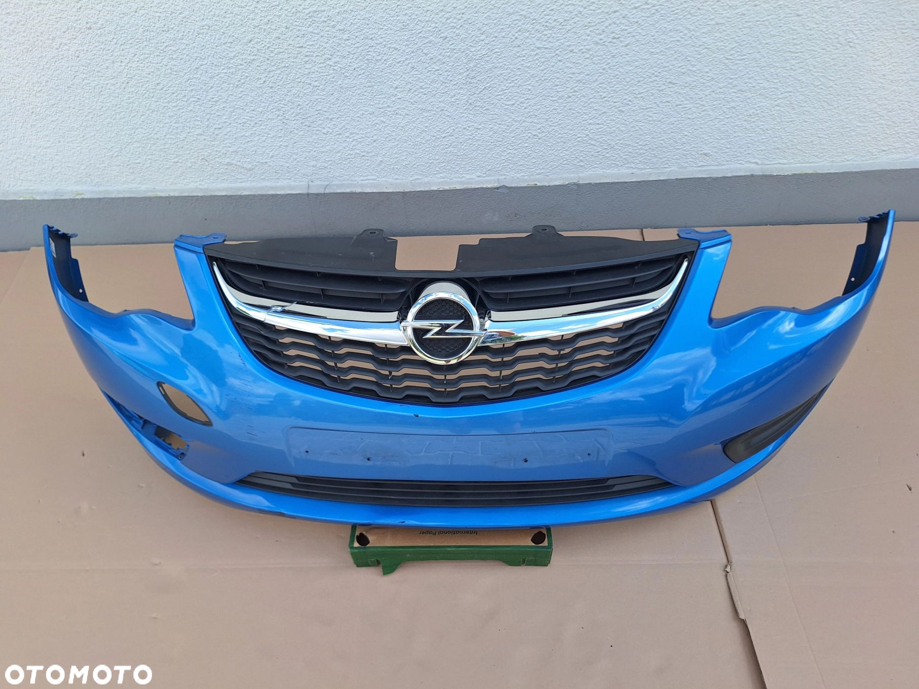 OPEL KARL 14- ZDERZAK PRZÓD PRZEDNI ORYG 42418315 WYSYŁKA 24H - 2