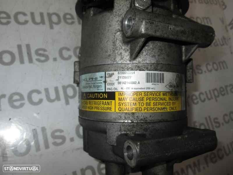 COMPRESSOR AR CONDICIONADO RENAULT MEGANE II 2002 -8200053264 - 5