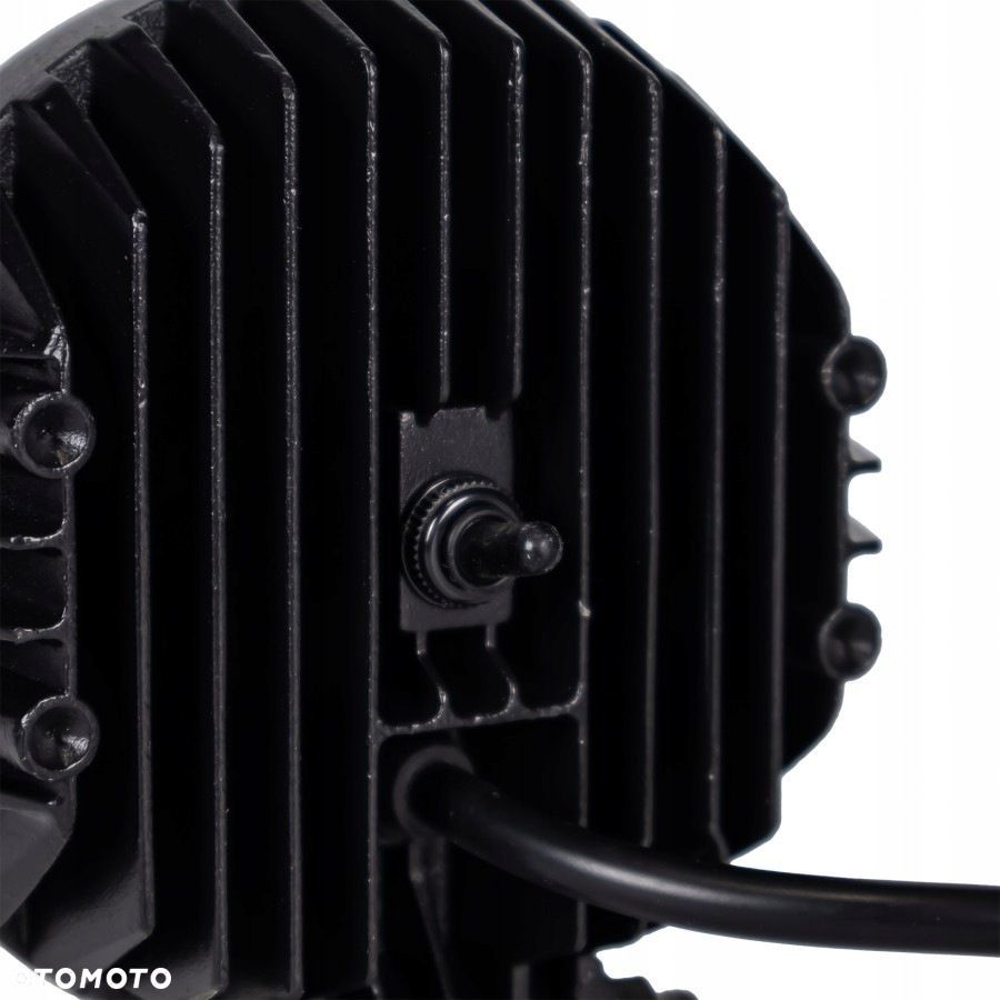 lampa robocza okrągła led 24 led z włącznikiem - 5