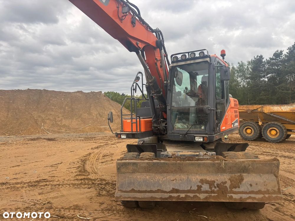 Doosan DX160W-5 2016r System 3D Leica Rototil Podpory + Pług - 4