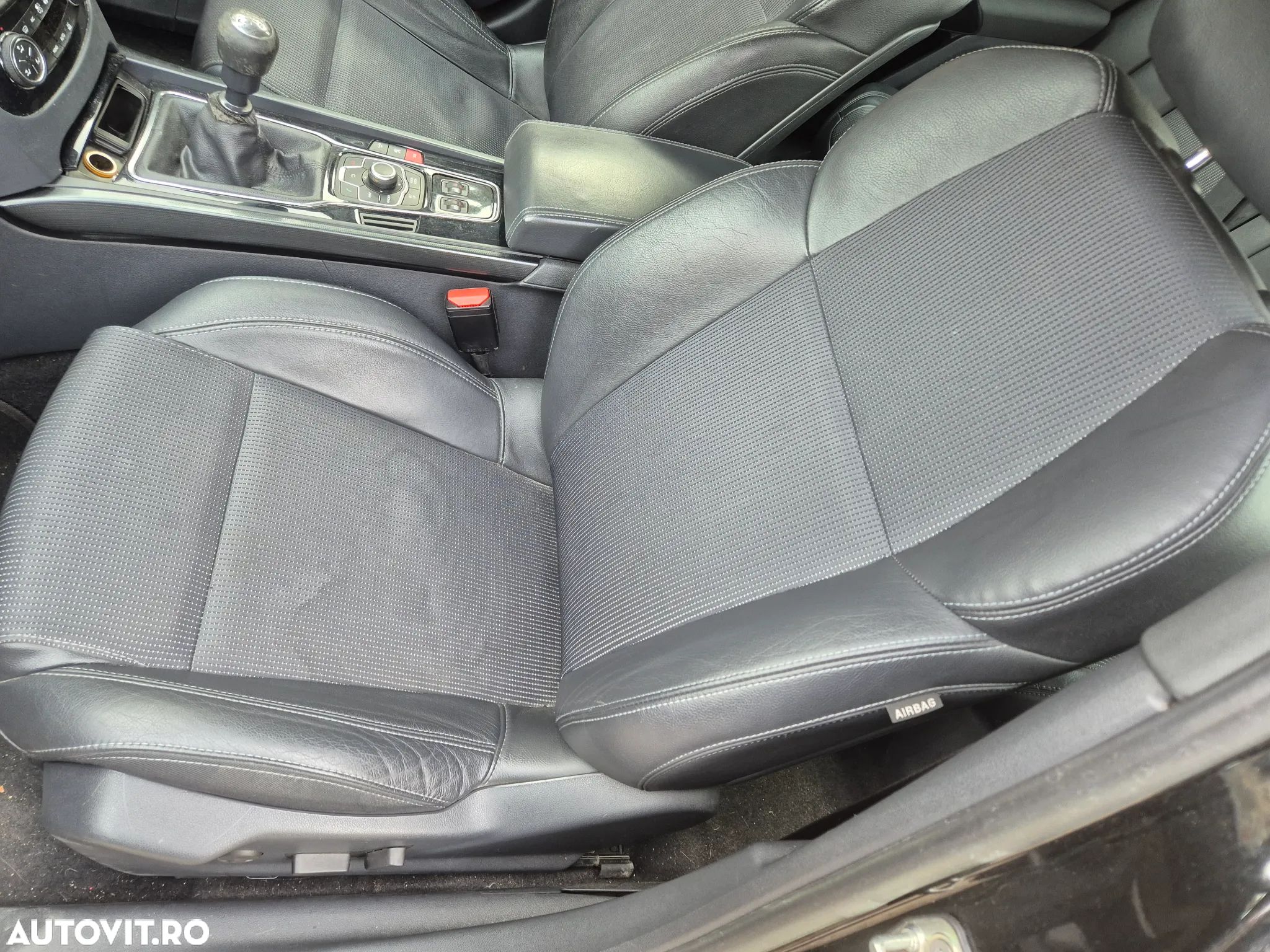 INTERIOR SEMIPIELE: SCAUNE FATA + BANCHETA SPATE PEUGEOT 508 I SEDAN fabr. 2010 - 2018 - 1