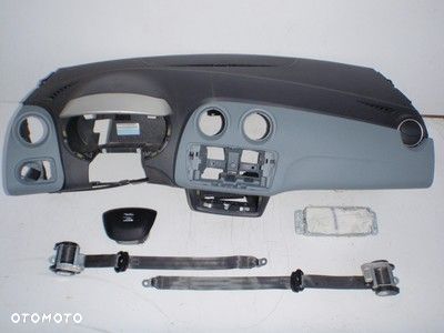 SEAT IBIZA 6J0 DESKA KONSOLA KOKPIT PULPIT PÓŁKA PARAPET AIRBAG PODUSZKI PASY PAS naprawa OKAZJA 6J - 4