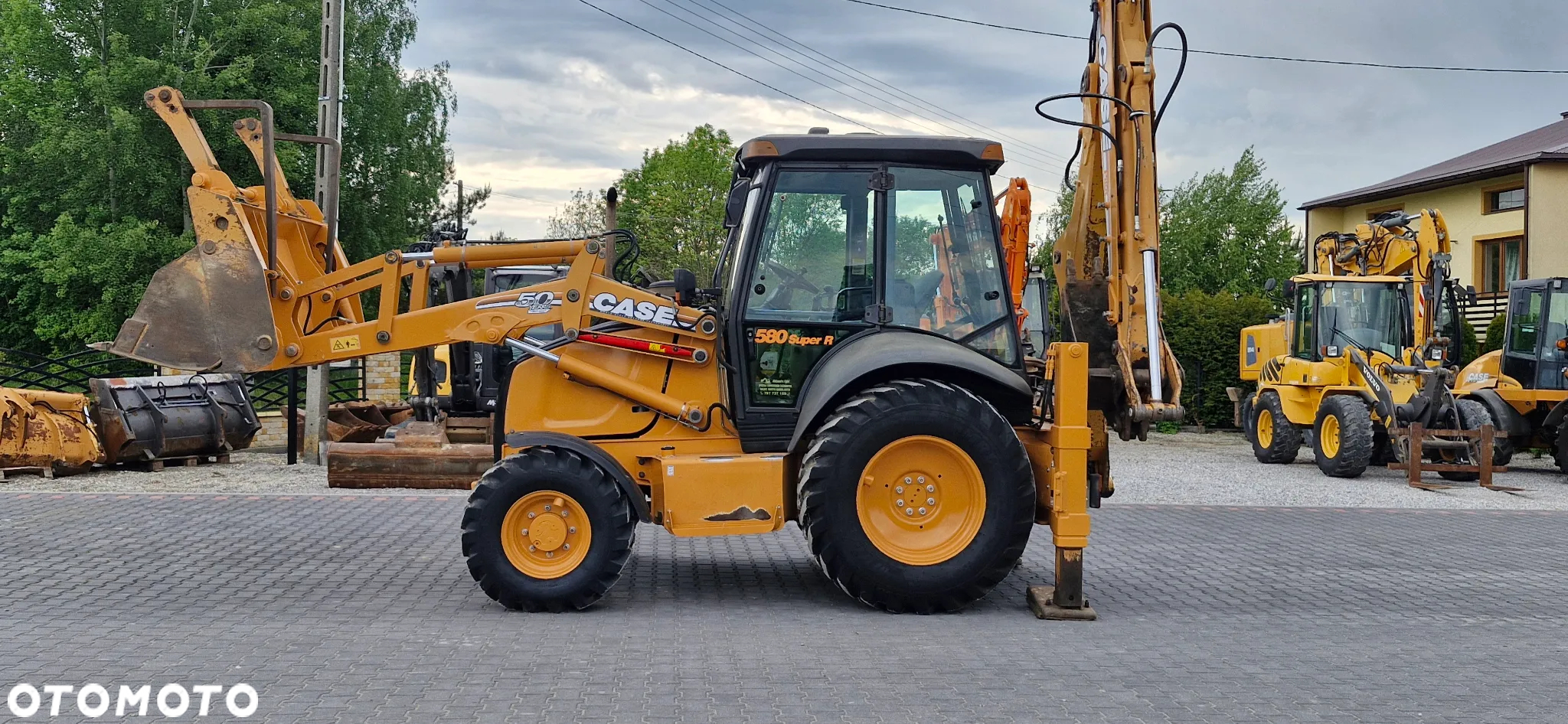 Case 580SR-4PT/ Nowe opony/ Teleskop/ - 4