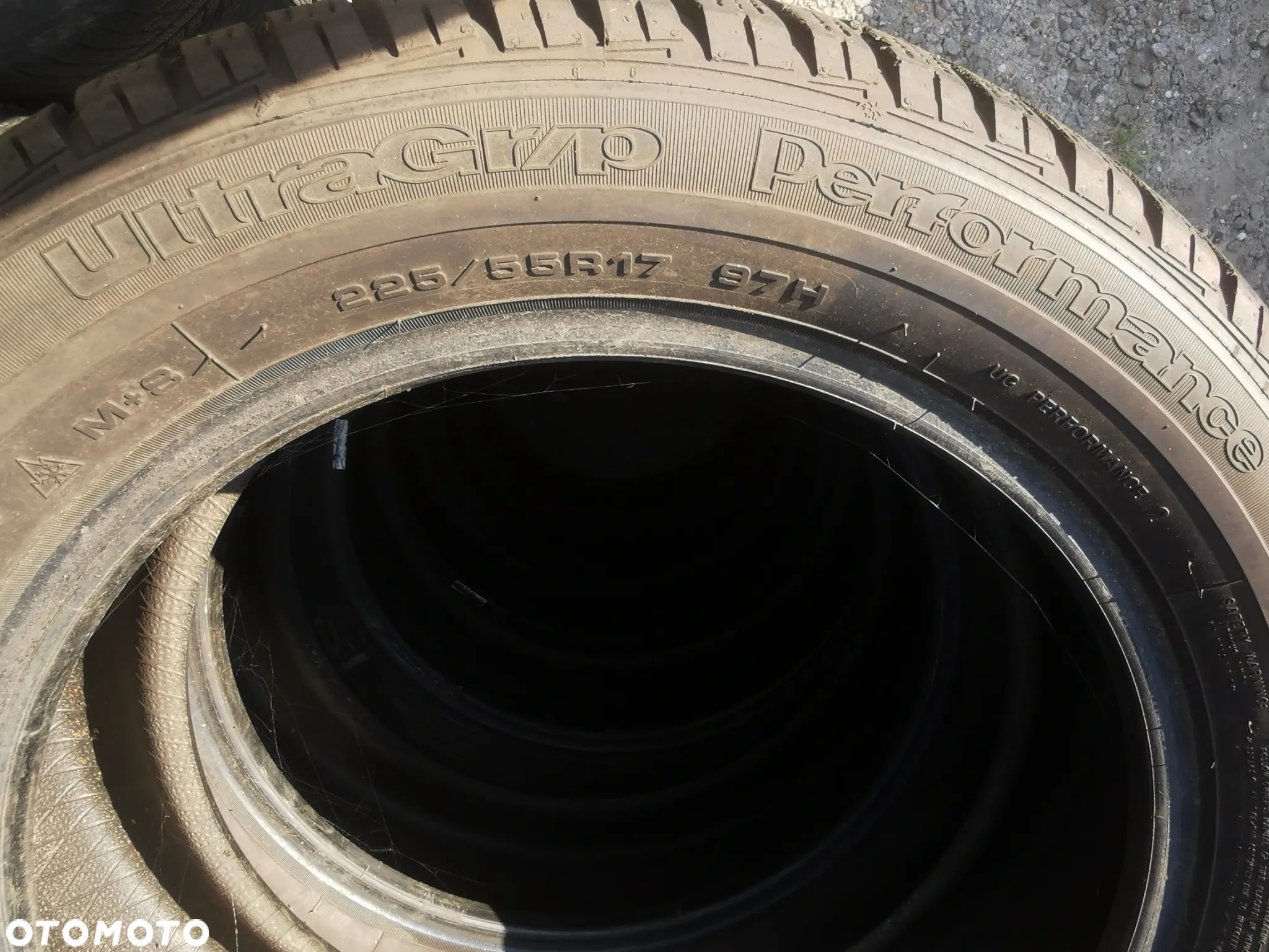 GOODYEAR 225/55R17 97H UG PERFORMANCE 2 (2szt.) (2x5,0) (DOT: 2x0712) Z012 - 4