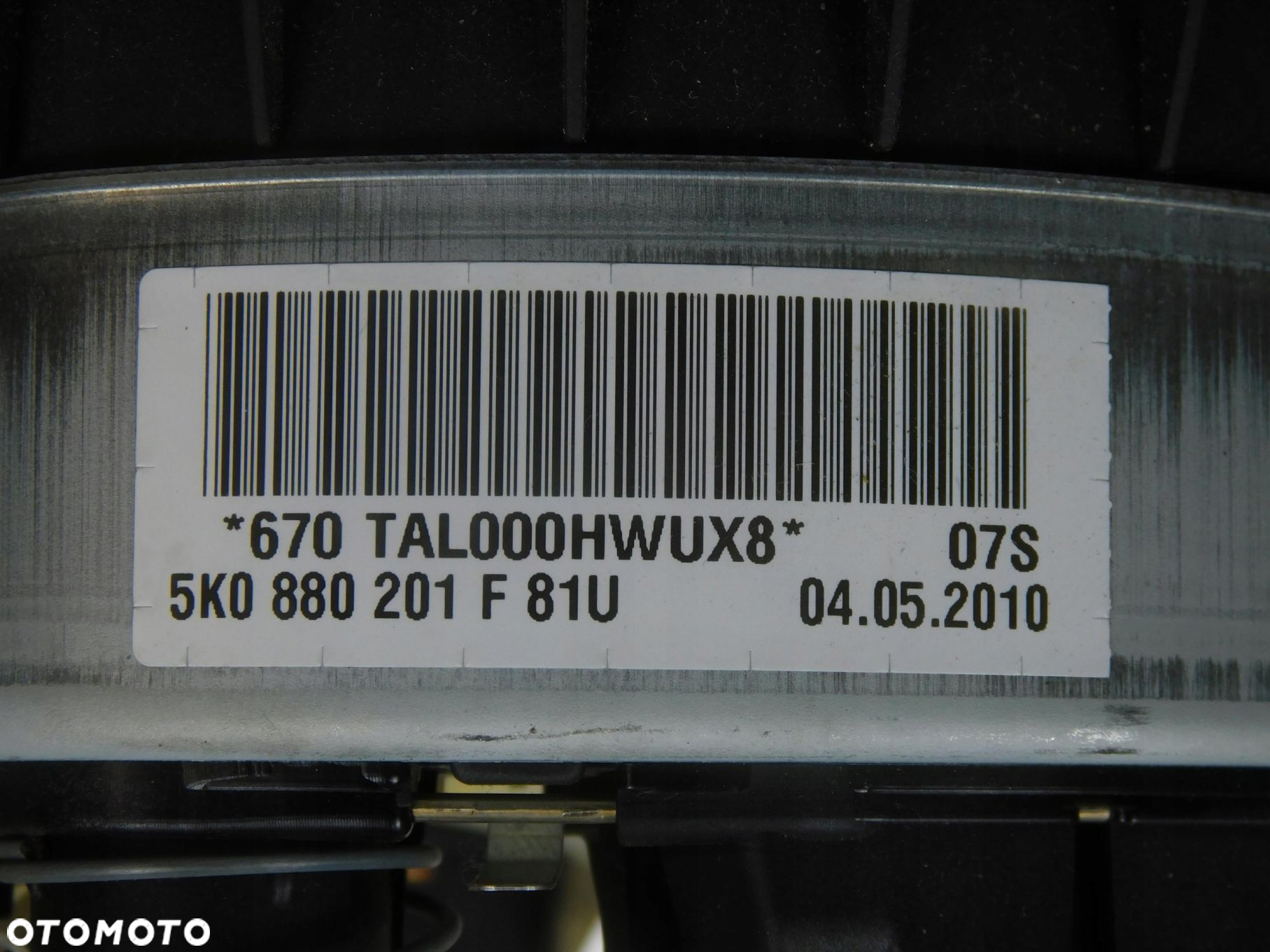 5K0880201F Poduszka Kierowcy Air Bag Vw Polo V 6R 1.6 Tdi Cr 2009-2014 - 3
