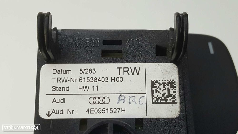 MODULO ELECTRONICO AUDI A6 2005 -4E0951527H - 3