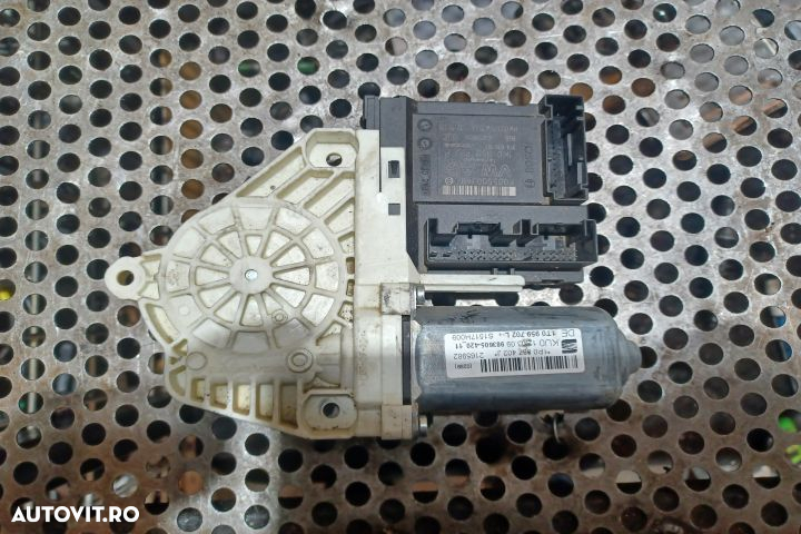 Motoras macara geam fata stanga 1T0959702L 1K0959792P Seat Leon 2 1P - 3
