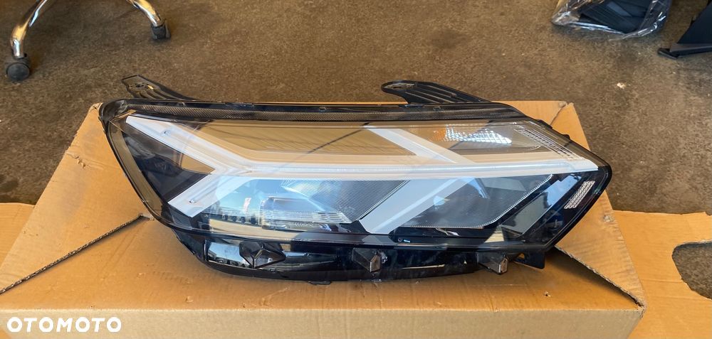 DACIA Sandero III 3 STEPWAY Lift Logan III Jogger LAMPA PRZEDNIA PRAWA REFLEKTOR PRAWY PRZÓD LEDOWA led full led  260107920R biała biały środek   Wwa - 2