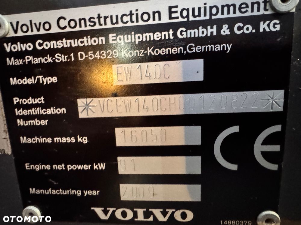 Volvo EW140C - 11