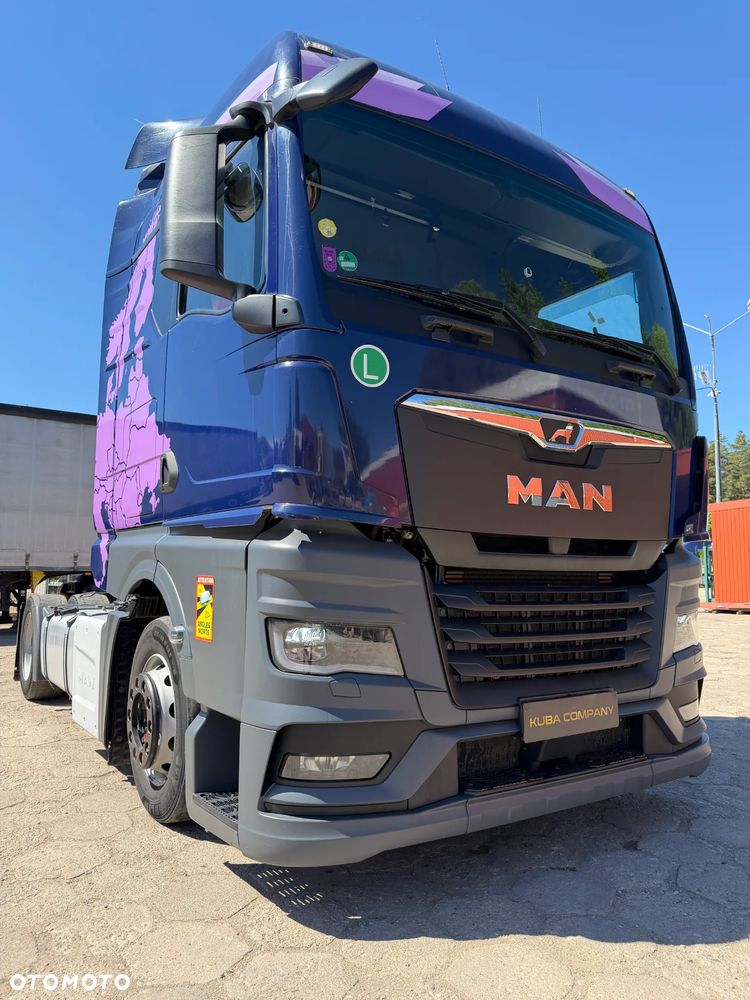 MAN TGX 18.430 MEGA / RETARDER / 3 SZTUKI / BIAŁY KOLOR OKLEJONY FOLIĄ / 1 WŁAŚCICIEL / SALON POLSKA / LOW DECK / KLIMA POSTOJOWA / MAŁE PRZEBIEGI TYLKO 360-420 TYS. KM / 2022 ROK PRODUKCJI !! - 14
