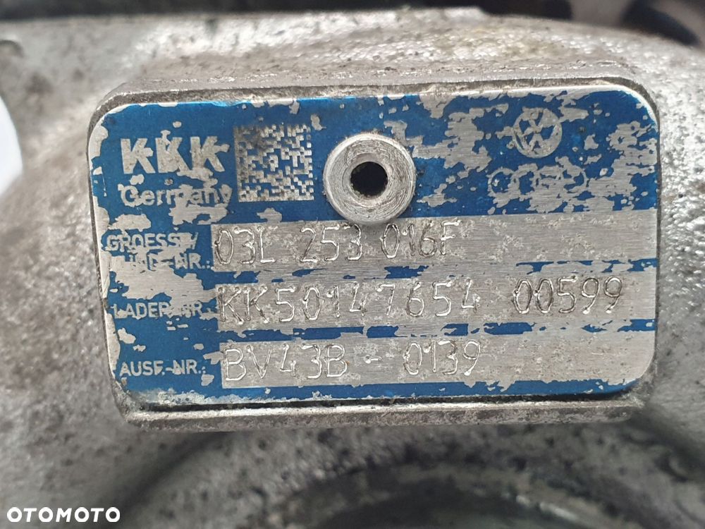 TURBOSPRĘŻARKA VW Passat B6 Golf VI Audi A3 8P 2.0 TDI 03L253016F - 10