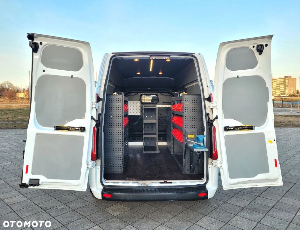 Ford Custom ZABUDOWA 2xDRZWI BOCZNE LEDY KLIMA WEBASTO FV23% - 12