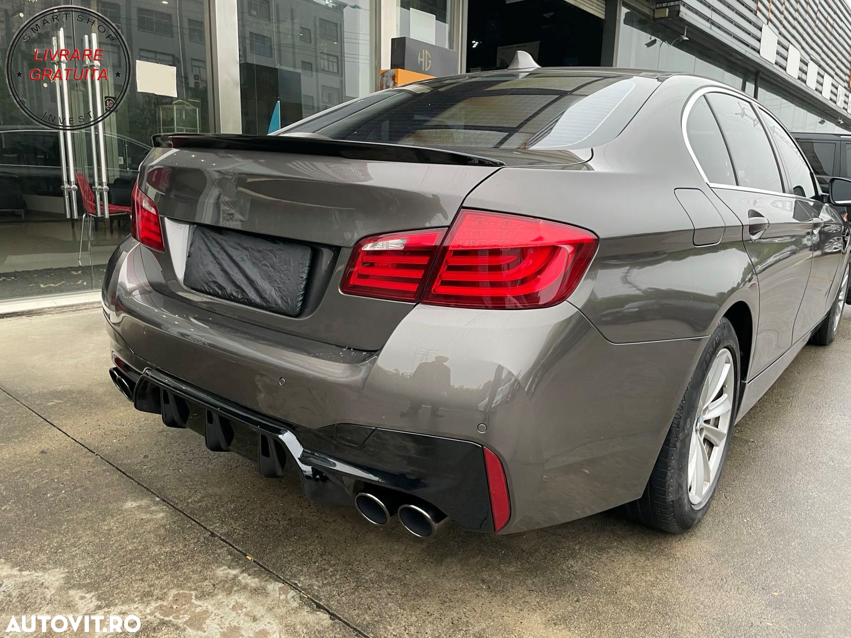 Tobe Ornament BMW 5 Series F10 F11 (2011-2017) M5 LCI Design Negru- livrare gratuita - 18