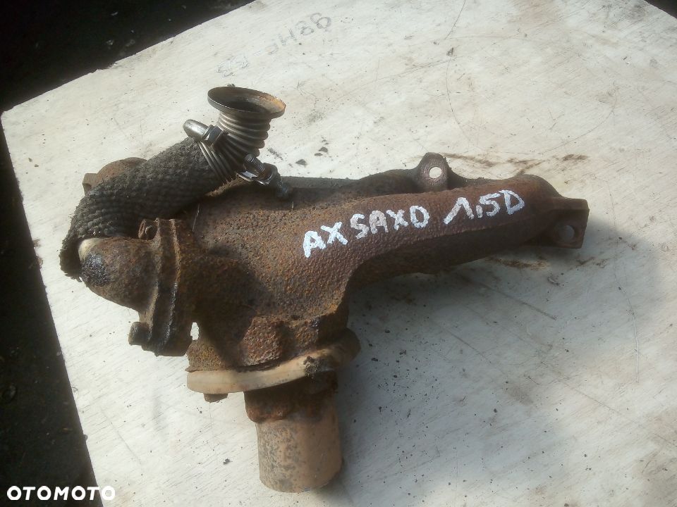 CITROEN AX SAXO PEUGEOT 106 kolektor wydechowy  1,5d - 1