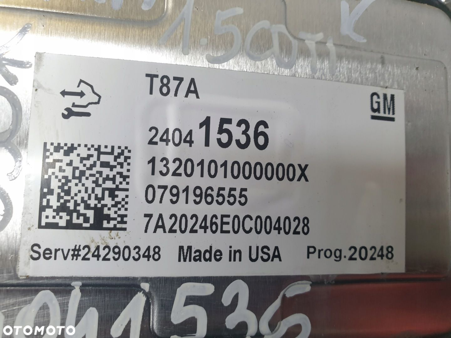 MODUŁ STEROWNIK SKRZYNI OPEL ASTRA K 1.5 CDTI 24041536 - 4