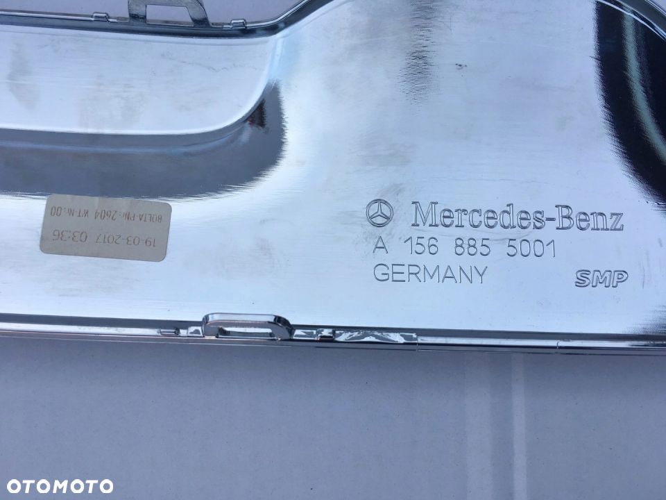 DOKŁADKA spojler Mercedes GLA W156 LIFT AMG, ASO - 10