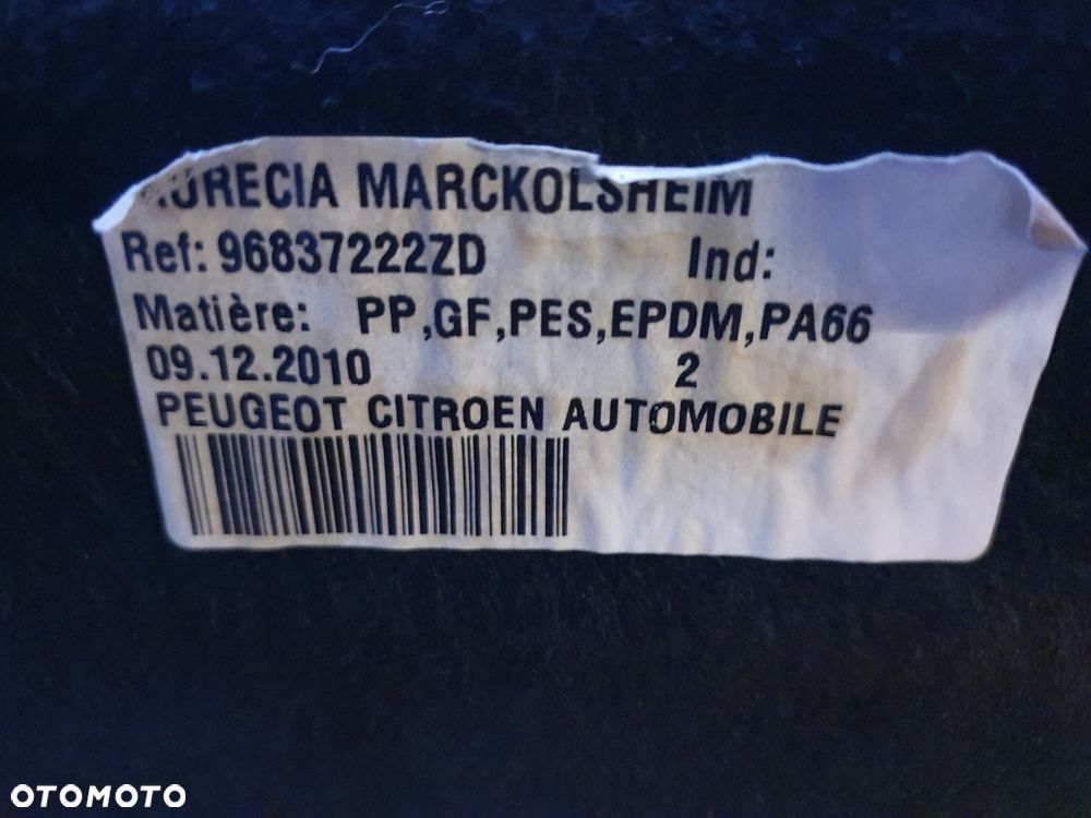 PÓŁKA BAGAŻNIKA CITROEN DS3 11-15 - 6