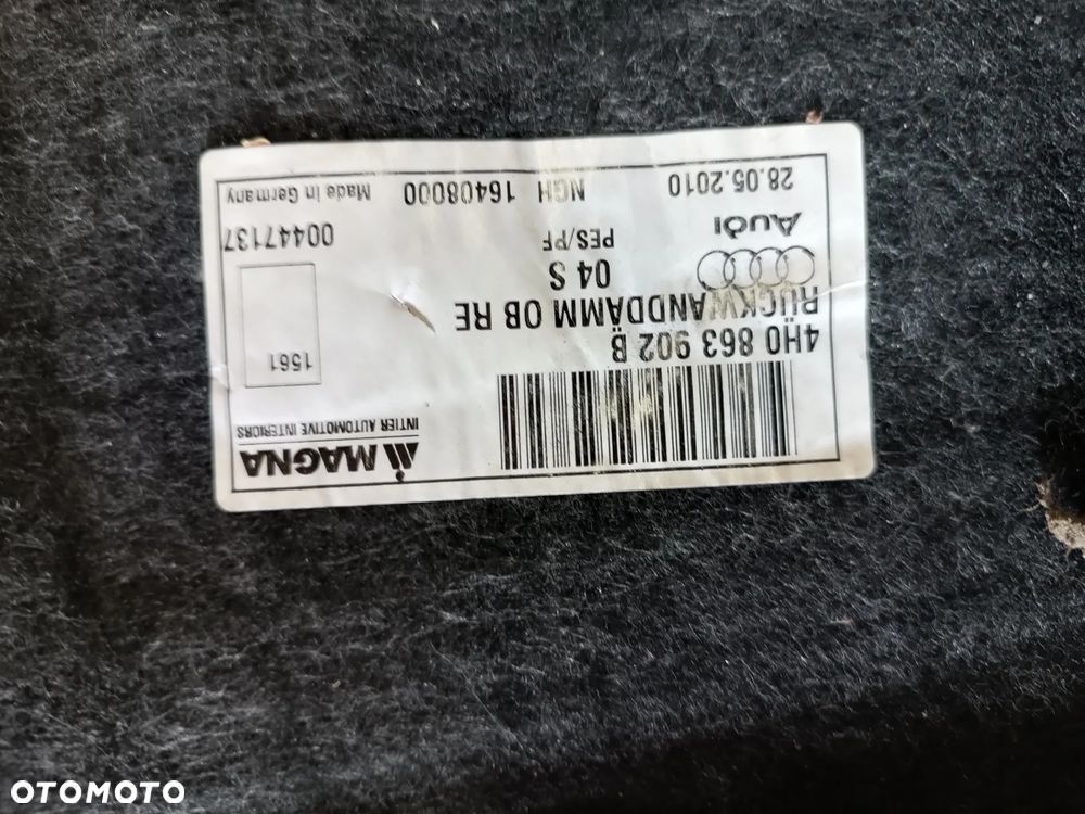 WYGŁUSZENIE PODŁOGI PRAWE LEWE KOMPLET AUDI A8 D4 4H0863902B - 3