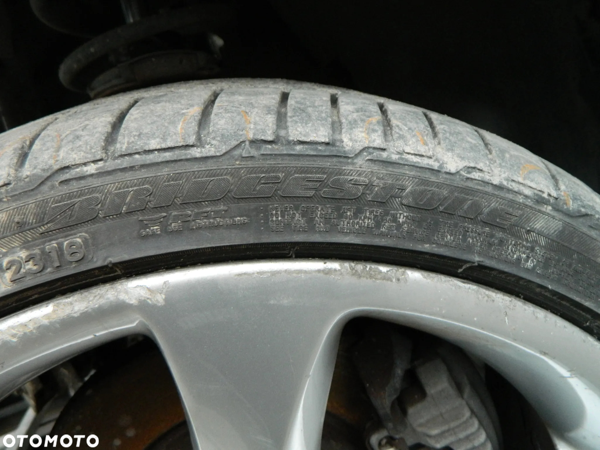 4 X FELGI ALUMINIOWE BRIDGESTONE 19'' - 5