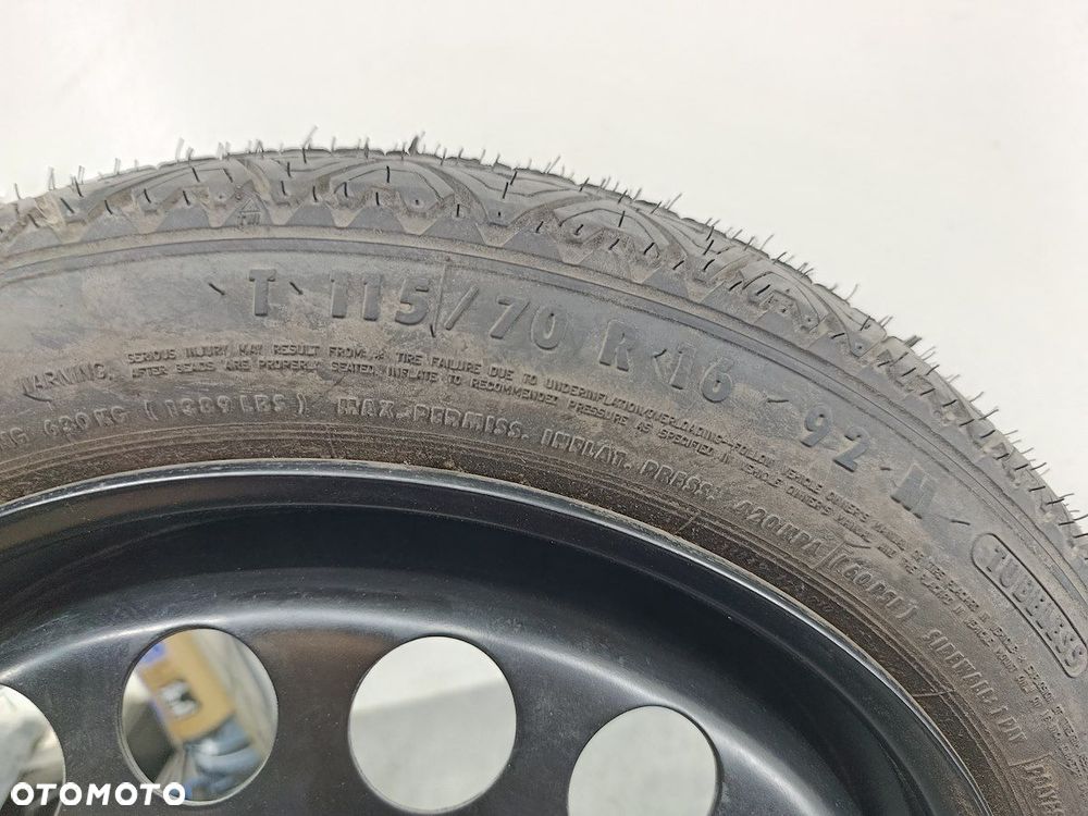 KOŁO DOJAZDOWE 16'' FIAT CROMA II 2160132 - 8