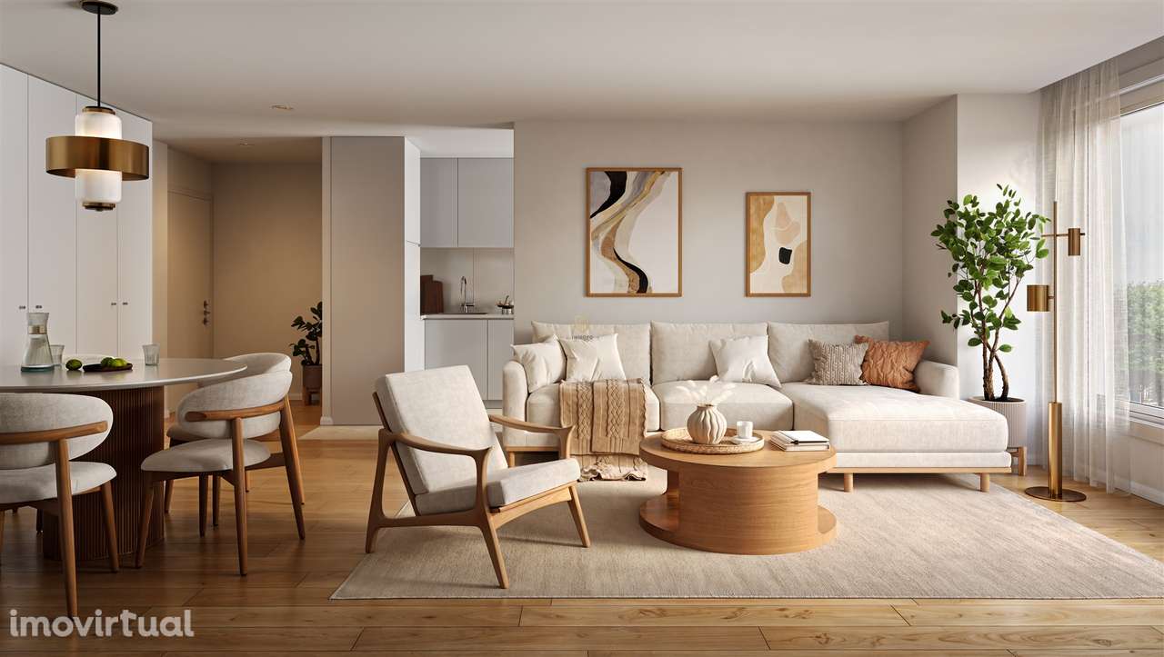 T2 NOVO, com garagem no Centro de Vila Nova de Gaia - Grande imagem: 2/19