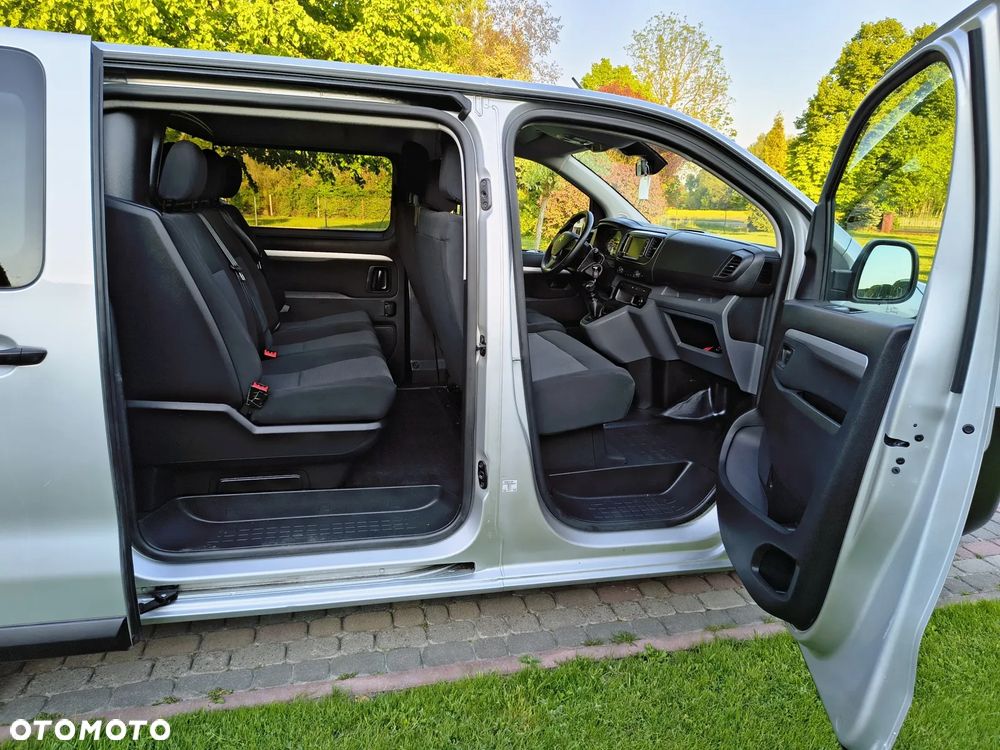 Citroën JUMPY L2H1 Long Klima Elektryka Tempomat Navi 2xDrzwi Boczne Dubel Kabina 6os Brygadówka Pdc - 18