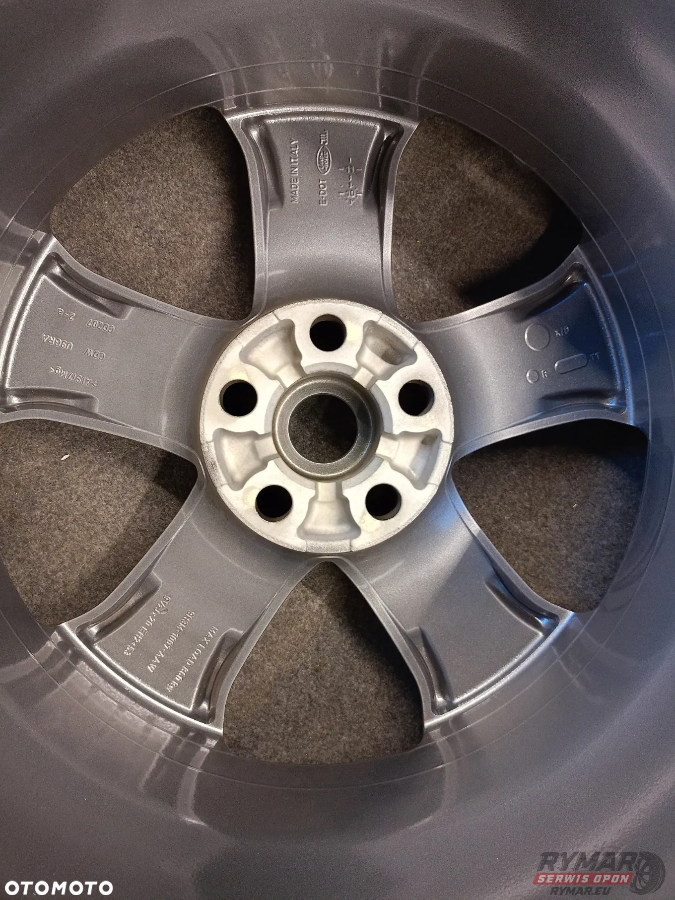 ŚLĄSK ALUFELGI 9.5X20" 5x120 ET53 ORYGINAŁ LAND ROVER OE KOMPLET - 6