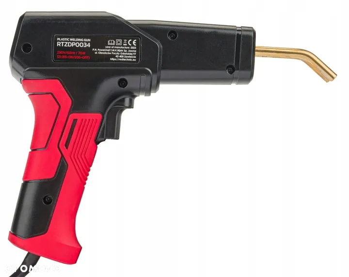 Zgrzewarka Do PLASTIKU Spawarka Lutownica Zszywarka do Tworzyw ZSZYWKI 70 W - 2