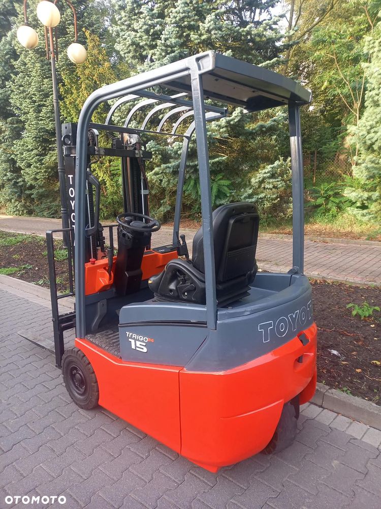 Toyota 7FBEF15,  2016 r. Triplex 4,2m - 2