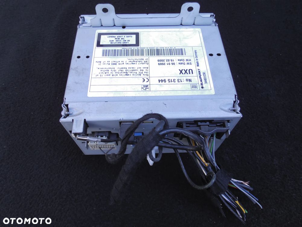 OPEL INSIGNIA A RADIO FABRYCZNE NAWIGACJA CD DVD 13315764 - 3