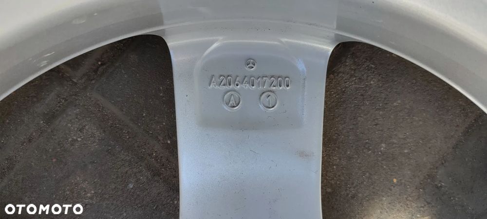 FELGI ALUMNIOWE 7Jx17 CALI ET44,5 fi 66,6 2064017200 MERCEDES C KLASA E KLASA I INNE KOMPLET 4 SZTUKI - 9