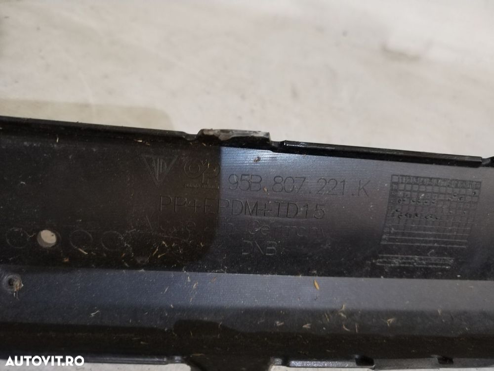 Bara fata Porsche Macan, facelift, 2018, 2019, 2020, 2021, 2022, 2023, cod origine OE 95B807221K. - 12