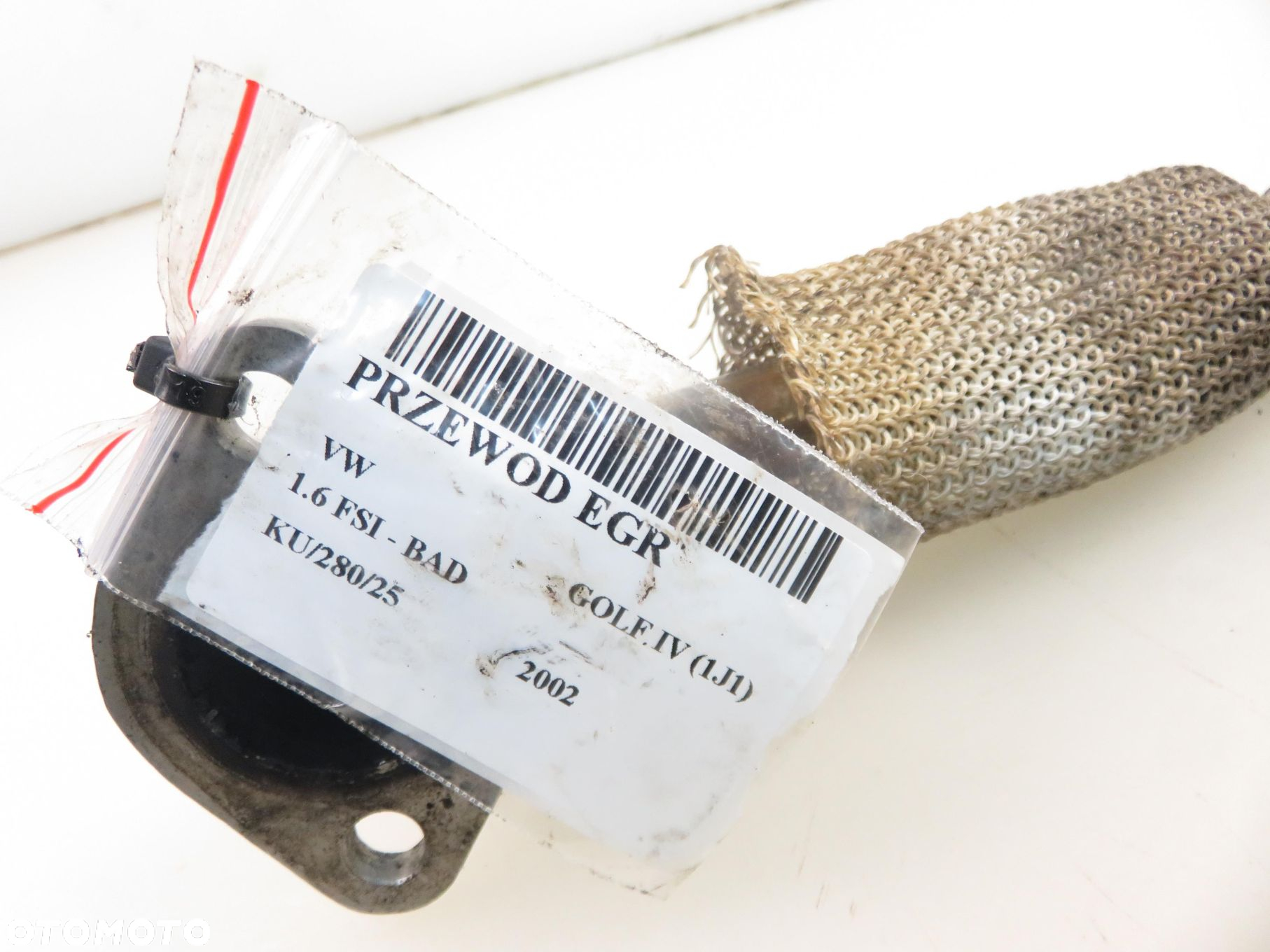 PRZEWÓD EGR VW GOLF IV 1.6 FSI 038121521BG BAD - 7