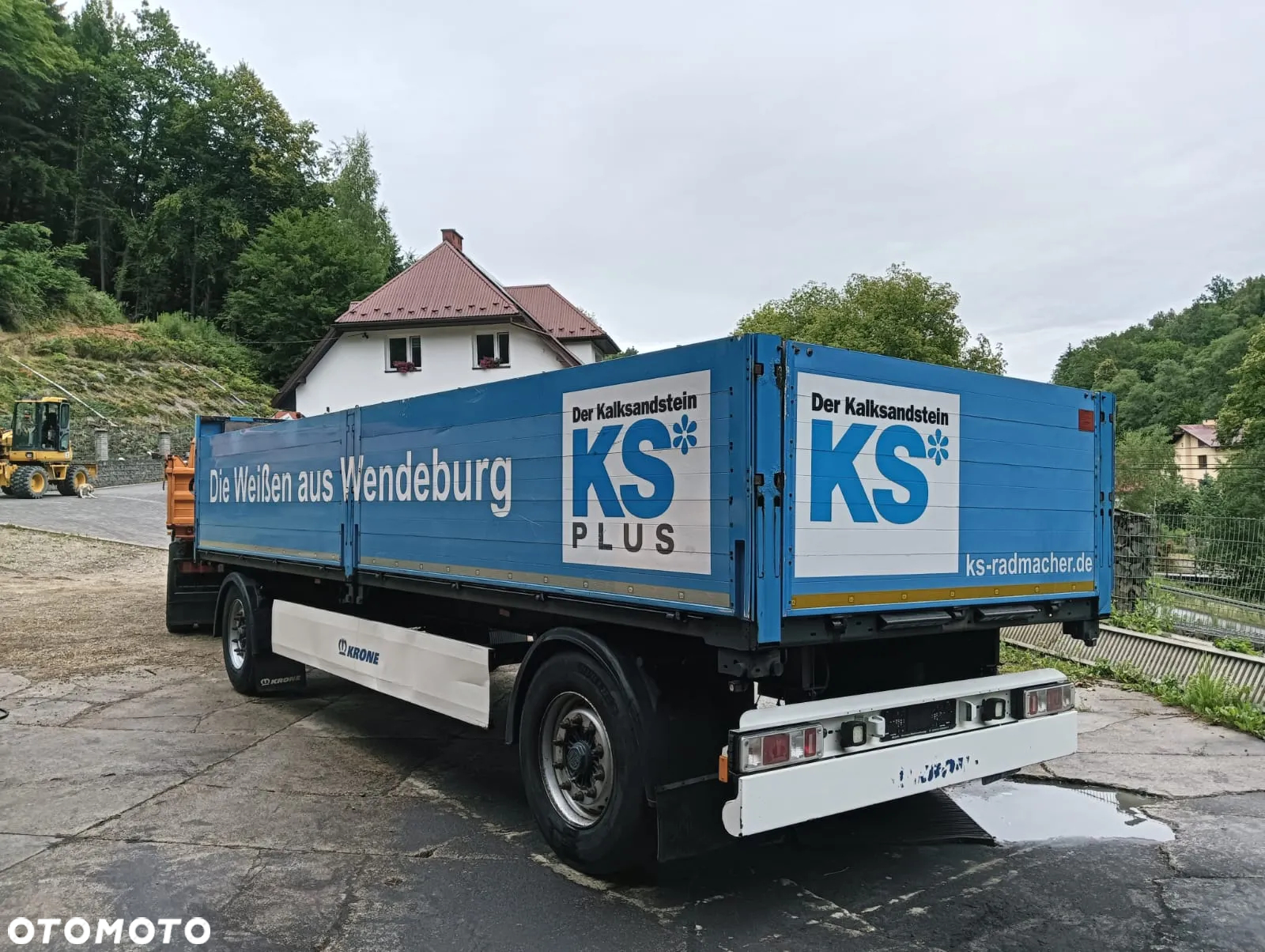 Krone przyczepa dwuosiowa dwu osiowa Burtowa burtówka rolnicza budowlana - 6